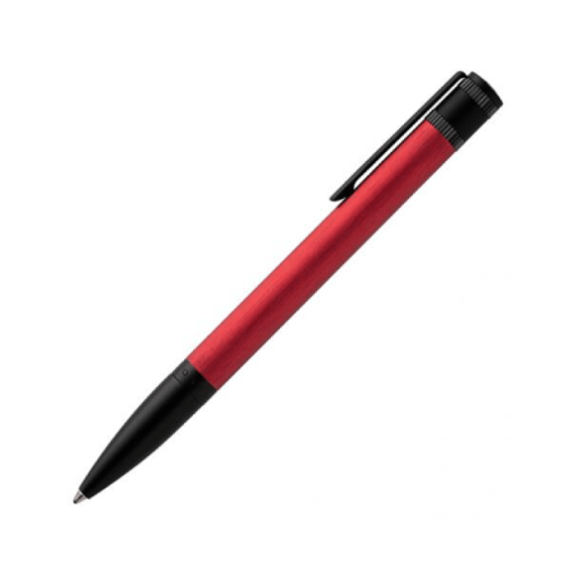Hugo Boss Explore Ballpoint Pen - Brushed Red - Theodore Designs