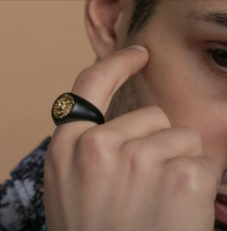 Stainless Steel Lion Head Ring