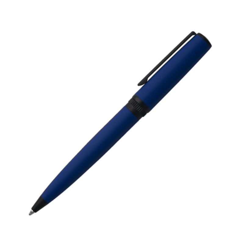 Hugo Boss Gear Matrix Blue Ballpoint Pen - Theodore Designs