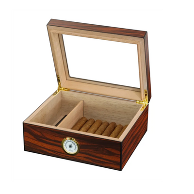 Theodore Small Wooden Cigar Humidor - Theodore Designs
