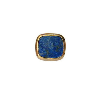 Dalaco Gold Lapis Lazuli Tie Pin - Theodore Designs