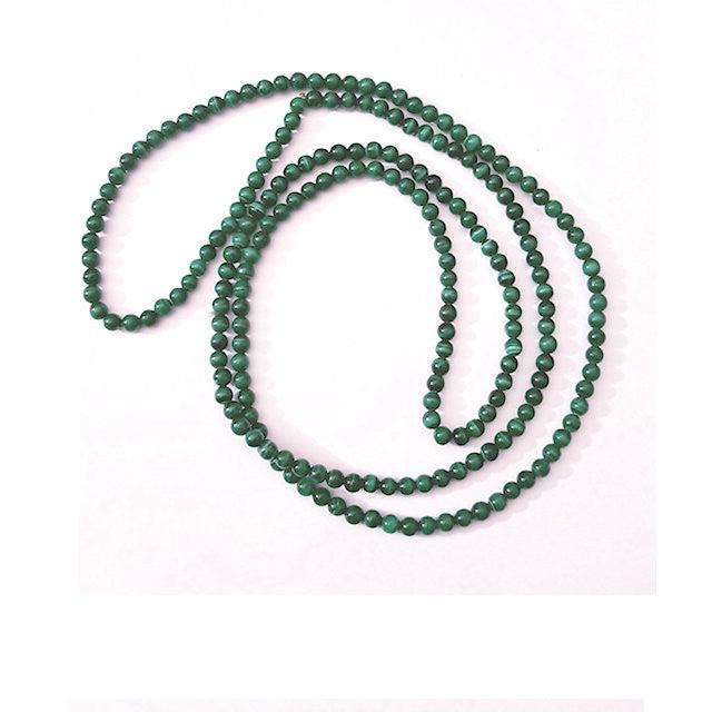 Theodore Beaded Green Malachite Necklace - Theodore Designs
