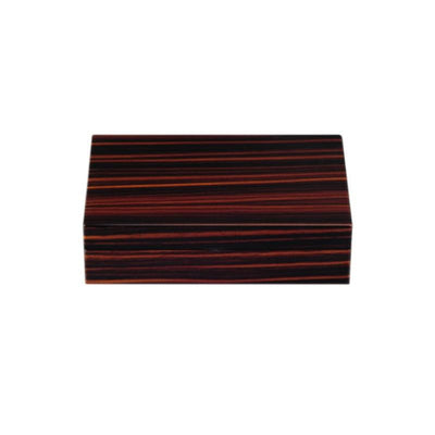 Theodore Classical Luxury Style Ebony Lacquer Wooden Cufflink / Ring Storage Case - Theodore Designs