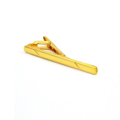 Theodore Gold Plated Tie Slide - Theodore Designs