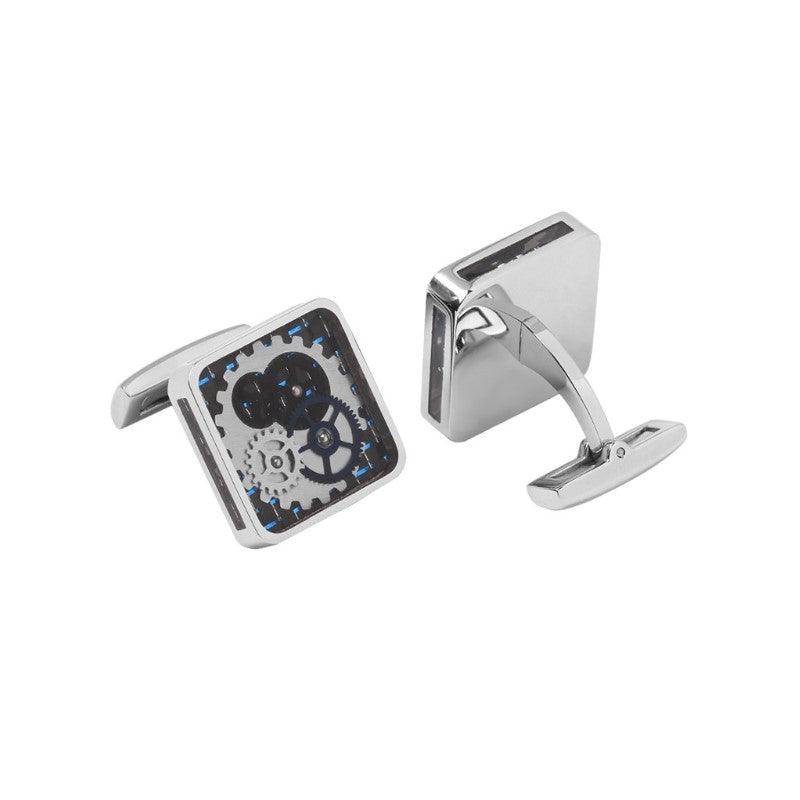 Theodore Mechanical Watch Stainless Steel Cufflinks - Theodore Designs