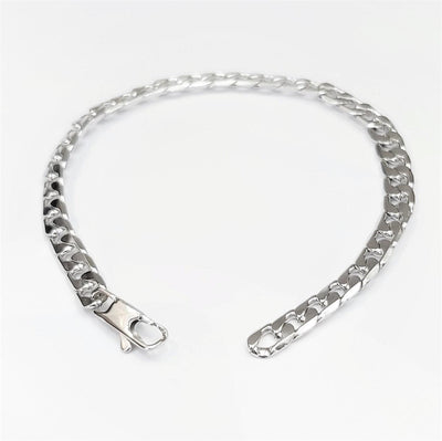 Theodore Stainless Steel Curb Link Bracelet - Theodore Designs