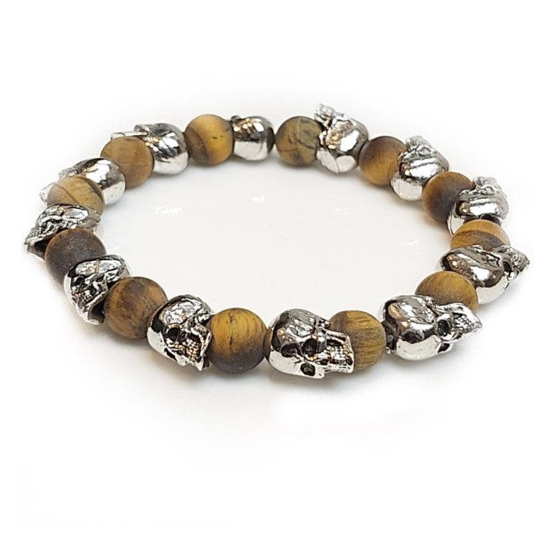 Theodore Stainless Steel Multi Skull Bead  Bracelets - Theodore Designs