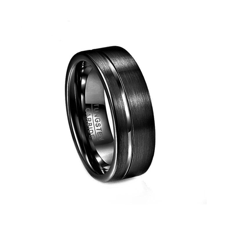 Theodore Tungsten Carbide Edge Ring - Theodore Designs