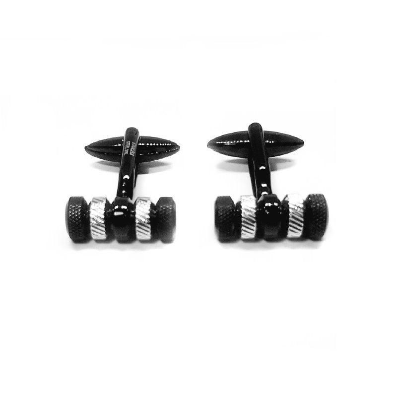 Cudworth Stainless Steel And Ion plated Cufflinks - Theodore Designs