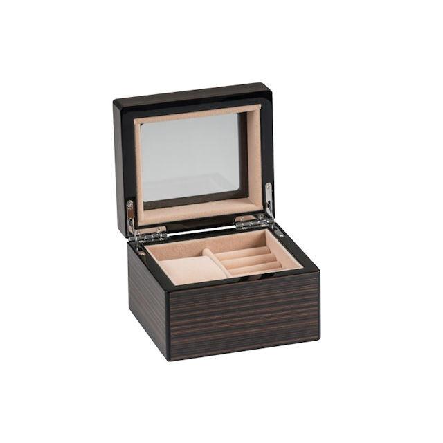 Wien Walnut Finish Watch and Cufflink Box - Theodore Designs